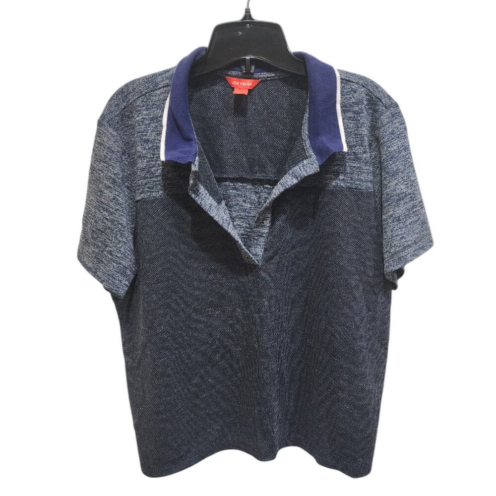 Joe Fresh T-Shirt Men's Size XL Blue Short Sleeve